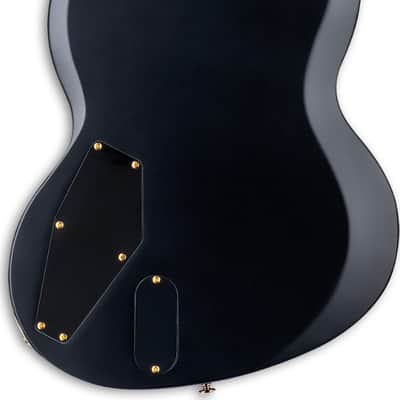 ESP LTD Viper-1000 Electric Guitar, Ebony Fingerboard, Vintage Black image 3