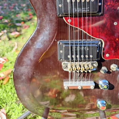 Mosrite Blues Bender 1971-1973 - Black/Burgandy image 7