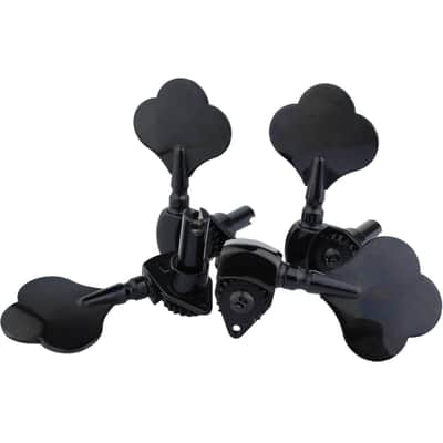 Guyker Open frame 4 right hand 1:20 ratio Tuners pegs Black image 3