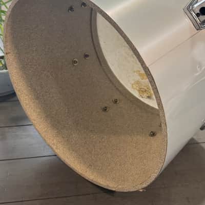 Tama 14 inch concert tom 80s - Metallic White image 5