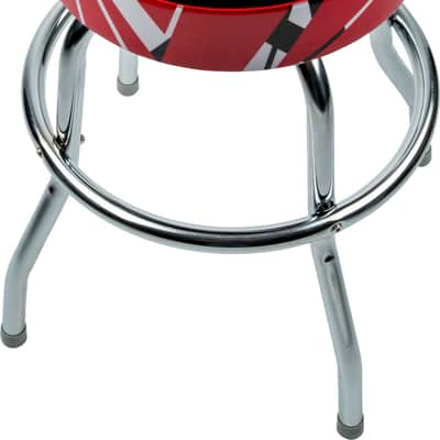 EVH - Logo Barstool with Striped Trim 24 0227297024 image 1