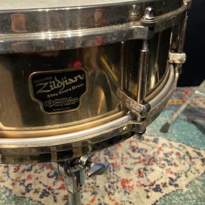 Zildjian/Noble & Cooley - 14x4 5/8" Snare Drum  1989 - Bronze Alloy, Rare! image 5
