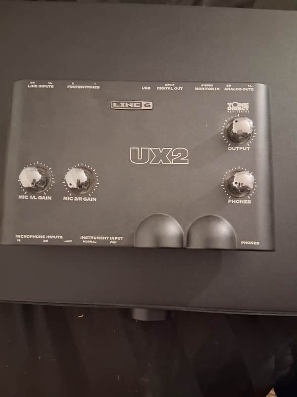 Line 6 POD Studio UX2 USB Audio Interface 2010s - Black image 1