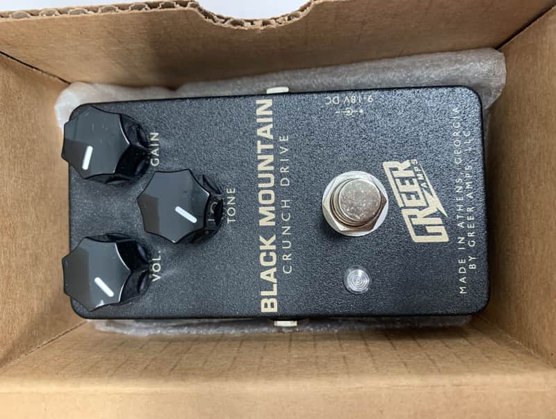 Greer Amps Black Mountain Crunch Drive Pedal image 1