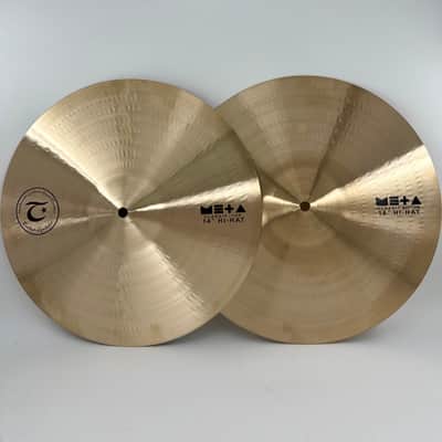 Turkish Cymbals Meta Classic Hi-Hats - 14" Brand New image 1