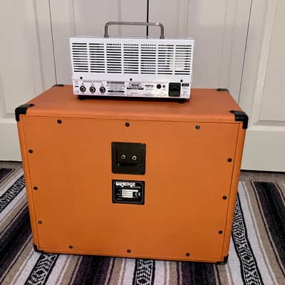 Orange Tiny Terror JJ/Tung Sol Head + PPC112 Cab image 9