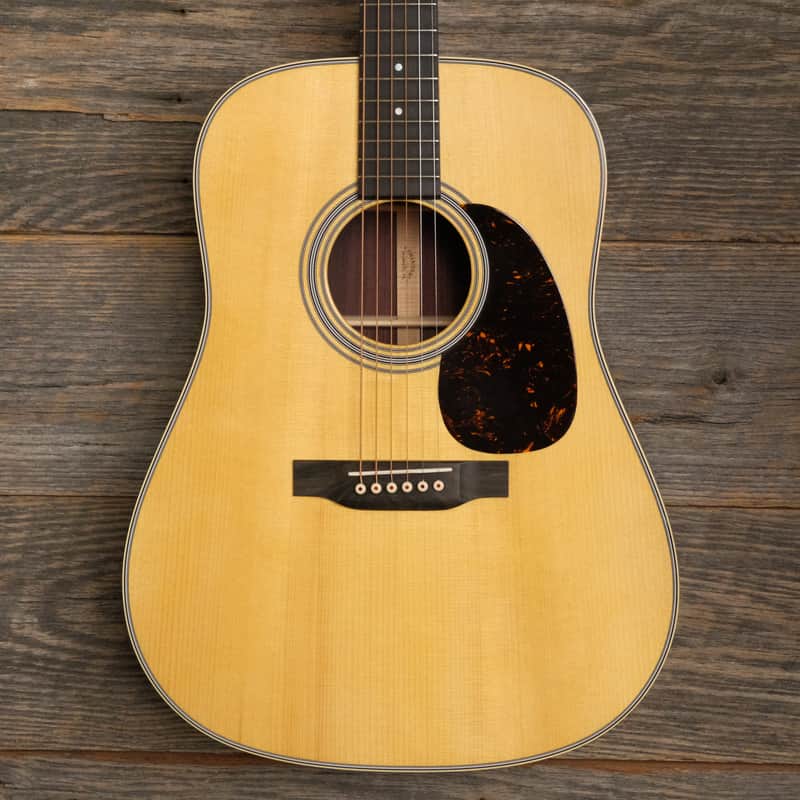 Used Martin 2024 Custom Shop D-28 Dreadnought Acoustic Guitar - Natural w/OHSC image 1