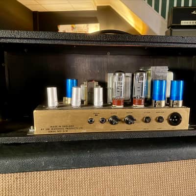 Marshall JMP 1987 50-Watt Guitar Amp Head 1972 - Black Bild 6