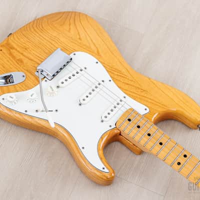 1973 Fender Stratocaster Vintage Guitar Natural, Near-Mint w/ Case image 9