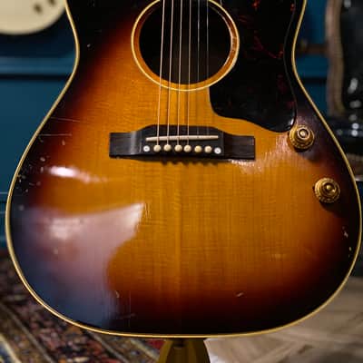 Gibson CF-100E 1959 - Sunburst RARE MODEL image 2