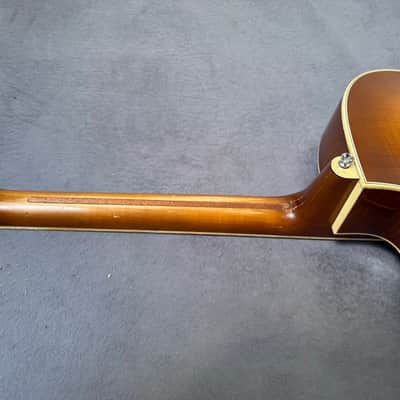 Hofner 4550 S - 1950s archtop guitar - fretjob, electrified, player image 14