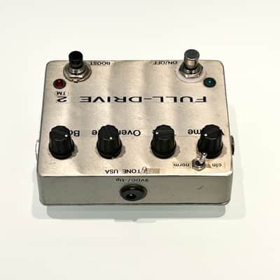 Fulltone Full-Drive 2 the Original Silver Model, 1997, serial #149 Made in Usa image 4