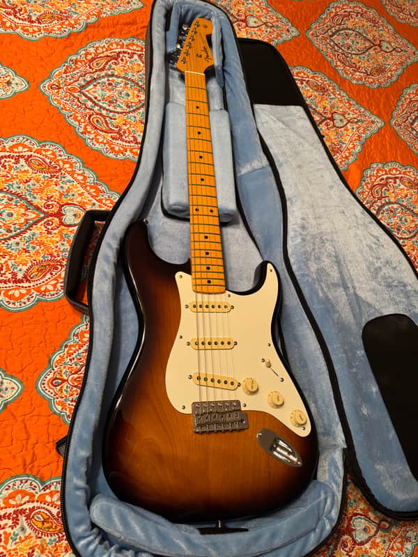 2024 Fender American Vintage II Stratocaster - Two Tone Sunburst image 1