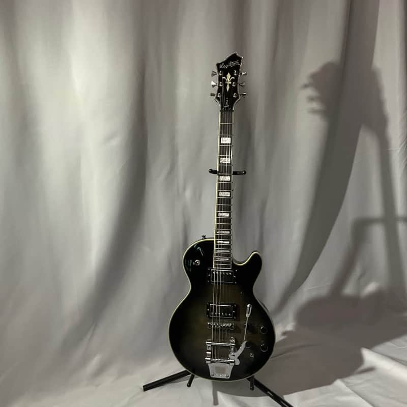 Hagstrom Super Swede Electric Guitar 2000s - grey sundurst image 1