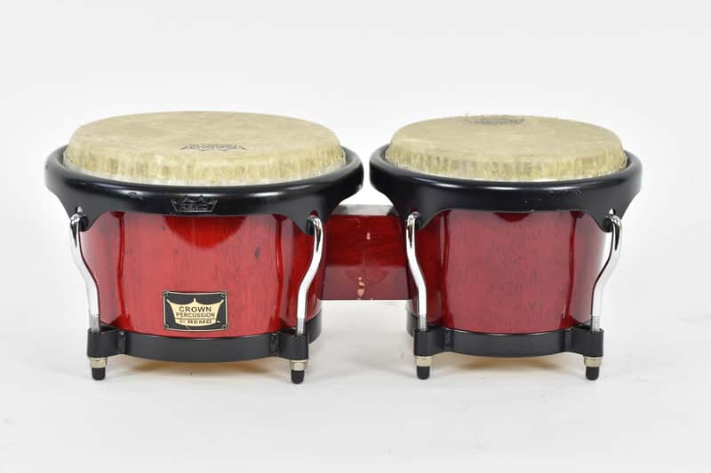 Remo Bongo Crown Percussion Red Occasion | Reverb Canada