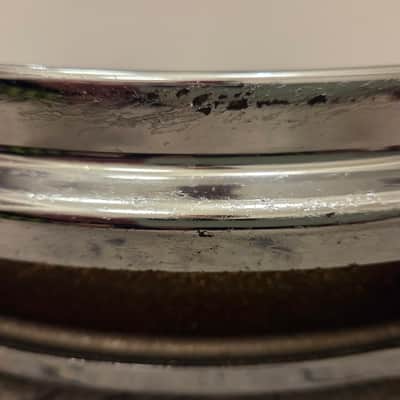 SONOR D-472 Pancake Snare 14x2 aus 1964 - gold glitter image 10