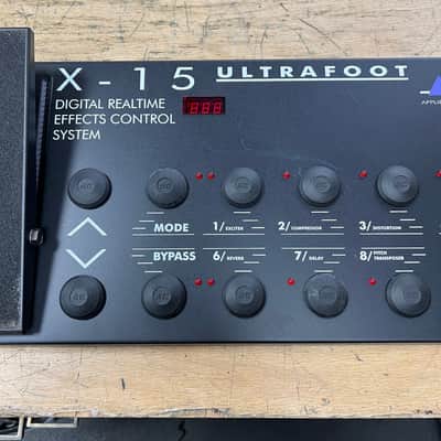 Used ART X-15 Ultrafoot MIDI Foot Controller Pedal in original box with manual image 4