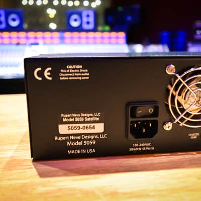 Rupert Neve Designs 5059 Satellite Summing Mixer, 16x2+2 (white face) image 3