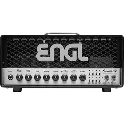 ENGL E606SE Ironball Special Edition 20W Tube Guitar Amp Head Regular Black and Silver image 1