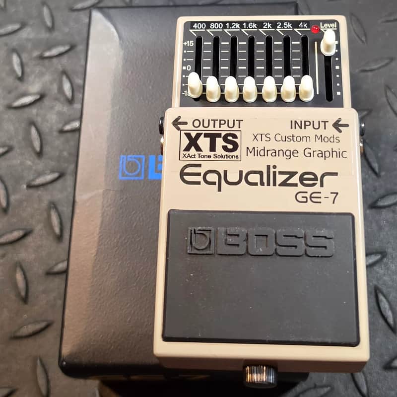 Boss GE-7 Graphic Equalizer XTS Midrange Mod Xact Tone Solutions Modded EQ image 1