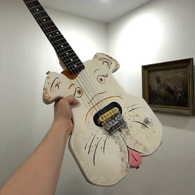 Vintage Dog! Short Scale - 1985 Squire katana Neck image 1