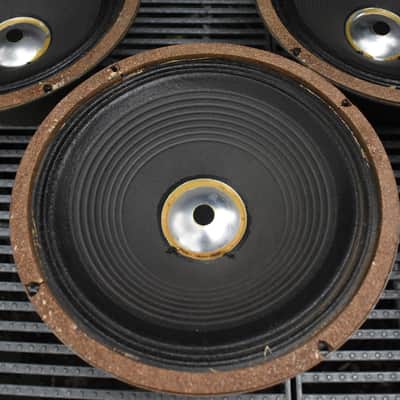 Quad of original Pre Rola Celestion Greenbacks from 1970 G12H T1534 Pulsonic cone 102-014 55hz Alumi image 21