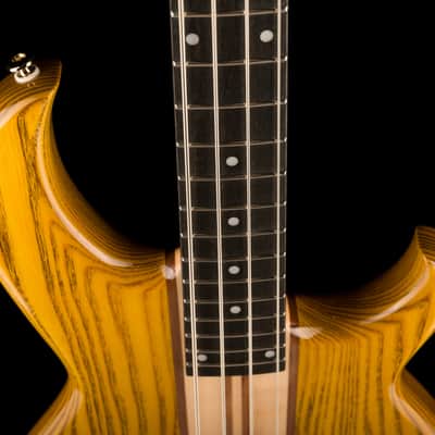 Aria Pro II SB-1000 Reissue 4-String Electric Bass Guitar Made in Japan Oak Natural with Gig Bag image 3