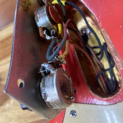 Fender Jaguar 1962 - Fiesta red refin image 21