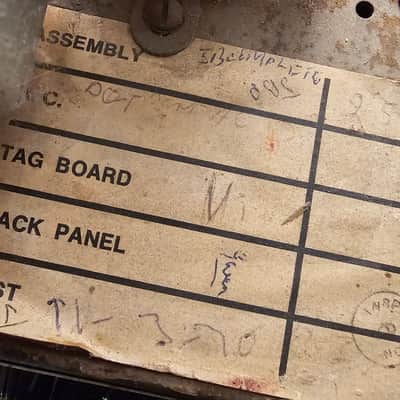 Marshall Super Lead 100 Original Jose Arredondo Modified 1970 - Black Bild 20