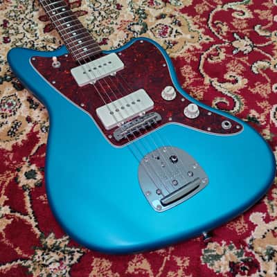 *NEW IN BOX* 2023 Fender Japan FSR Hybrid II Jazzmaster Satin Ocean Turquoise Metallic with Matching Headstock, MIJ JD23 image 10