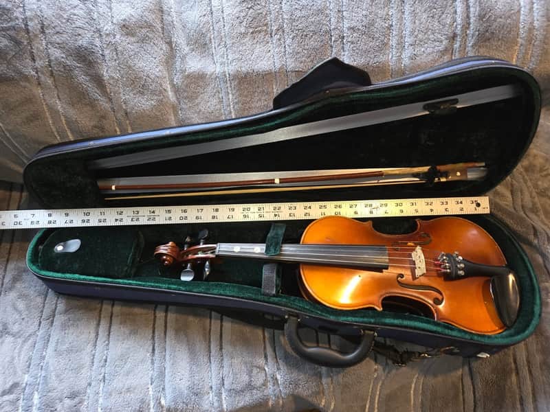 Suzuki Etude 220 Size 3/4 Violin, Japan, w/ case & bow, Very | Reverb