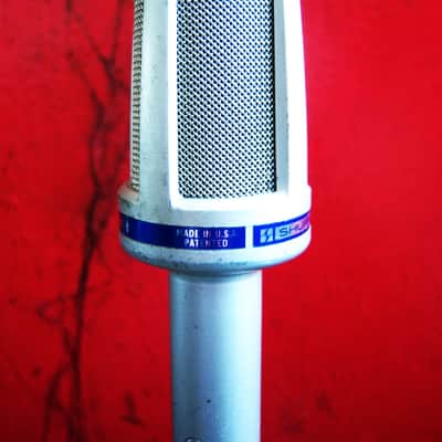 Vintage 1970's Shure 589S / PE589 dynamic cardioid microphone Lo Z with accessories image 8