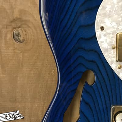 Levinson Blade Delta T2 Thinline Telecaster Ocean Blue MIJ image 5