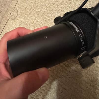 Shure SM7B Cardioid Dynamic Microphone 2001 - Present - Black image 5