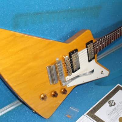 Gibson Explorer Allen Collins 2003 - Lynyrd Skynyrd - Tom Murphy Aged Custom Shop - Korina - Yamano model ! image 4