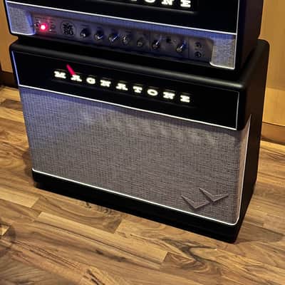 Magnatone Super 59 M80 + Matching Cab (Warehouse Speakers) 2023 - Black image 2