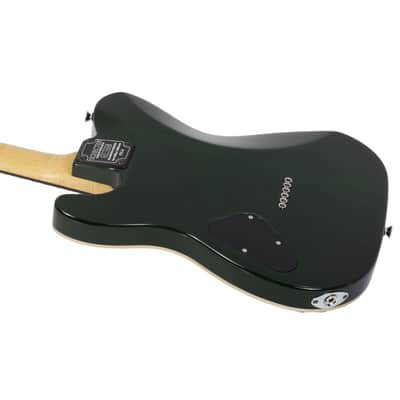 Schecter PT Classic 6-String Right-Handed Electric Guitar with Mahogany Semi-Hollow Body and Ebony Fretboard (Caribbean Fade Burst) image 4