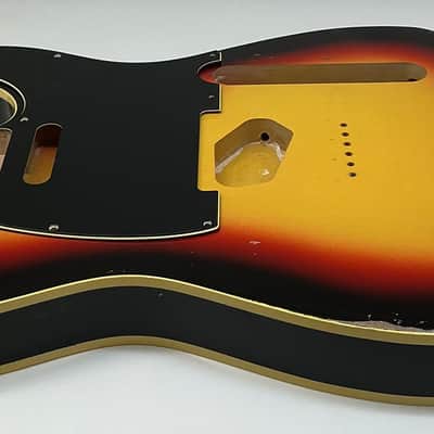 Show Me Nitro Finishes Nitro Lacquer T-Style - 3 Tone Sunburst image 4