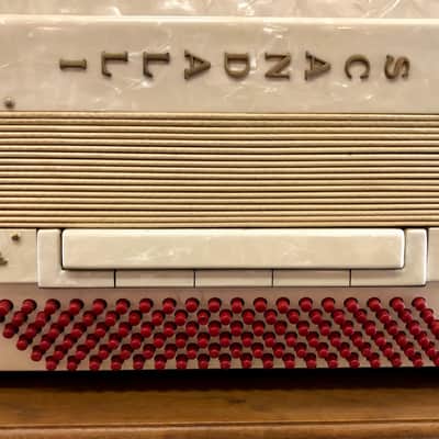 Scandalli Showman Accordion 120 Bass White Professional image 5
