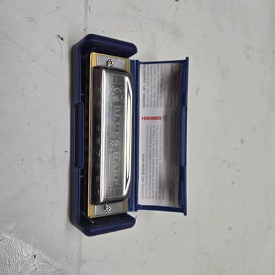 Hohner 532BX-C MS Series Modular Blues Harp Harmonica - Key of C 2010s - Silver image 1