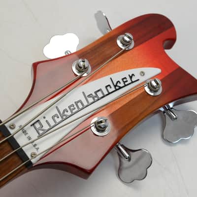2017 Rickenbacker Model 4003S Stereo Bass Guitar - Fireglo w/ OHSC image 11