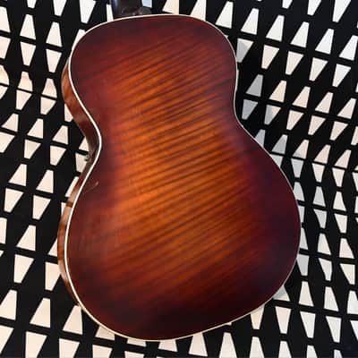 ✴️ Video Incl. – Restored 16'' Pre-War Schönbach German/Czech Archtop, 1930s – Perfect Playability, Great Condition and Sound image 2