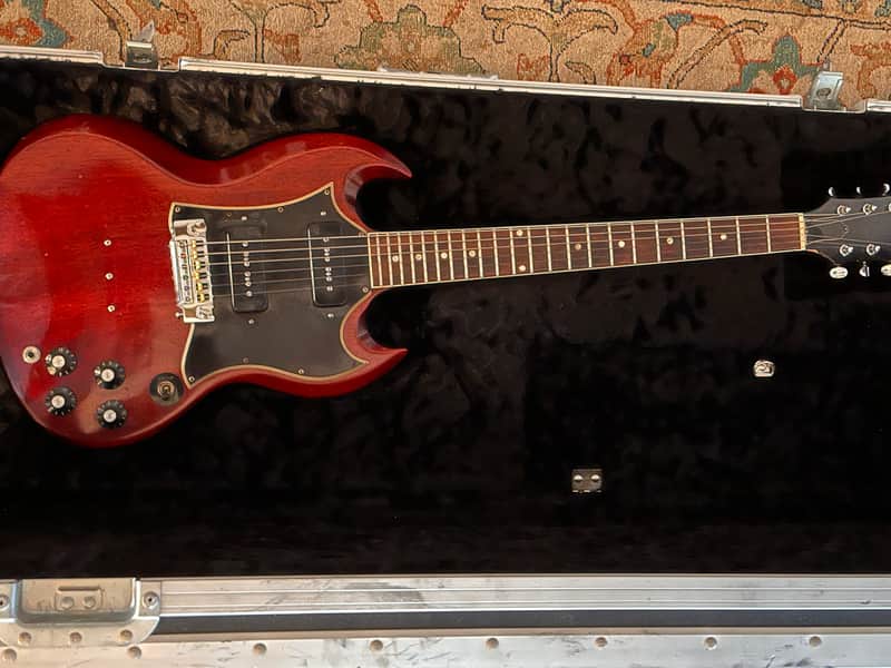 Gibson SG Special P-90 pickups  1966 - Cherry image 1