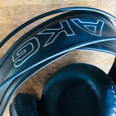 AKG K240 Semi-Open Back Studio Headphones 1990s - Black imagen 3