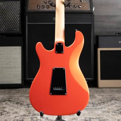 PRS SE NF3 Solid Body Electric Guitar - Metallic Orange with Gig Bag image 8