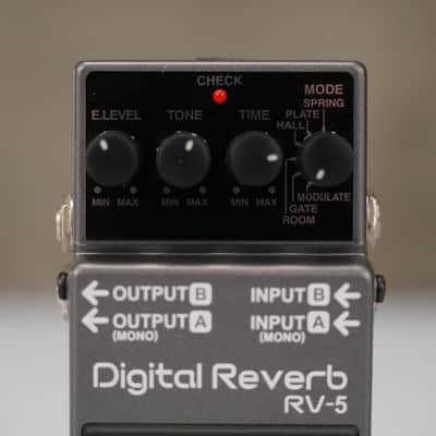 Boss RV-5 Digital Reverb Guitar Effects Pedal #58760 image 3