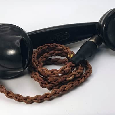 Custom Lo-Fi Telephone Microphone - TMC D1 1920’s Phone Mic - Black w/ Base image 3