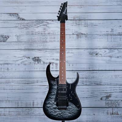 *DEMO* Ibanez RG450QMBTGB RG Standard Electric Guitar | Transparent Gray Burst image 2