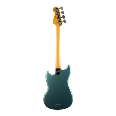 Fender American Professional Classic Mustang Bass - Faded Sherwood Green Metallic image 4