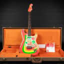 2022 Fender Artist Series George Harrison Signature Rocky Stratocaster - Sonic Blue / Custom Art | Limited Edition 1 / 1.000 Beatles Collector's Condition | CoA OHSC
